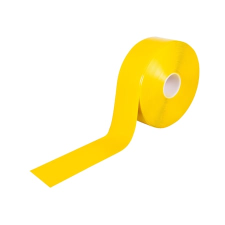 5S Supplies StripeMark Heavy Duty Industrial Floor Marking Tape 4 inch x 100 ft Yellow SM-YELLOW-4